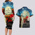 Kei Wareware Tatou New Zealand ANZAC Day Couples Matching Long Sleeve Bodycon Dress and Hawaiian Shirt Starry Night Inspo Style LT05 - Polynesian Pride