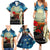 Kei Wareware Tatou New Zealand ANZAC Day Family Matching Summer Maxi Dress and Hawaiian Shirt Starry Night Inspo Style LT05 - Polynesian Pride