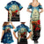 Kei Wareware Tatou New Zealand ANZAC Day Family Matching Summer Maxi Dress and Hawaiian Shirt Starry Night Inspo Style LT05 - Polynesian Pride