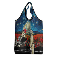 Kei Wareware Tatou New Zealand ANZAC Day Grocery Bag Starry Night Inspo Style LT05 - Polynesian Pride