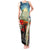 Kei Wareware Tatou New Zealand ANZAC Day Tank Maxi Dress Starry Night Inspo Style LT05 Women Blue - Polynesian Pride