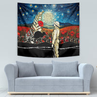 Kei Wareware Tatou New Zealand ANZAC Day Tapestry Starry Night Inspo Style LT05 - Polynesian Pride