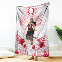 New Zealand Women's Day Blanket Maori Wahine Polynesian Pattern LT05 - Polynesian Pride