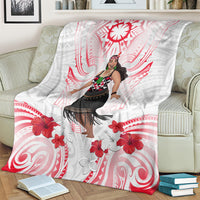 New Zealand Women's Day Blanket Maori Wahine Polynesian Pattern LT05 - Polynesian Pride