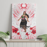 New Zealand Women's Day Canvas Wall Art Maori Wahine Polynesian Pattern LT05 - Polynesian Pride