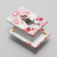 New Zealand Women's Day Canvas Wall Art Maori Wahine Polynesian Pattern LT05 - Polynesian Pride