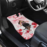 New Zealand Women's Day Car Mats Maori Wahine Polynesian Pattern LT05 - Polynesian Pride