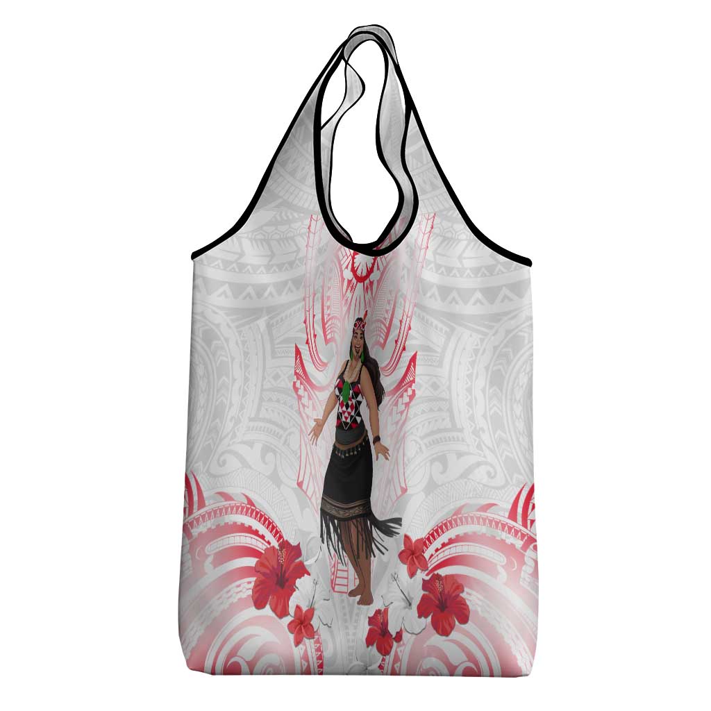New Zealand Women's Day Grocery Bag Maori Wahine Polynesian Pattern LT05 - Polynesian Pride