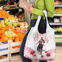 New Zealand Women's Day Grocery Bag Maori Wahine Polynesian Pattern LT05 - Polynesian Pride