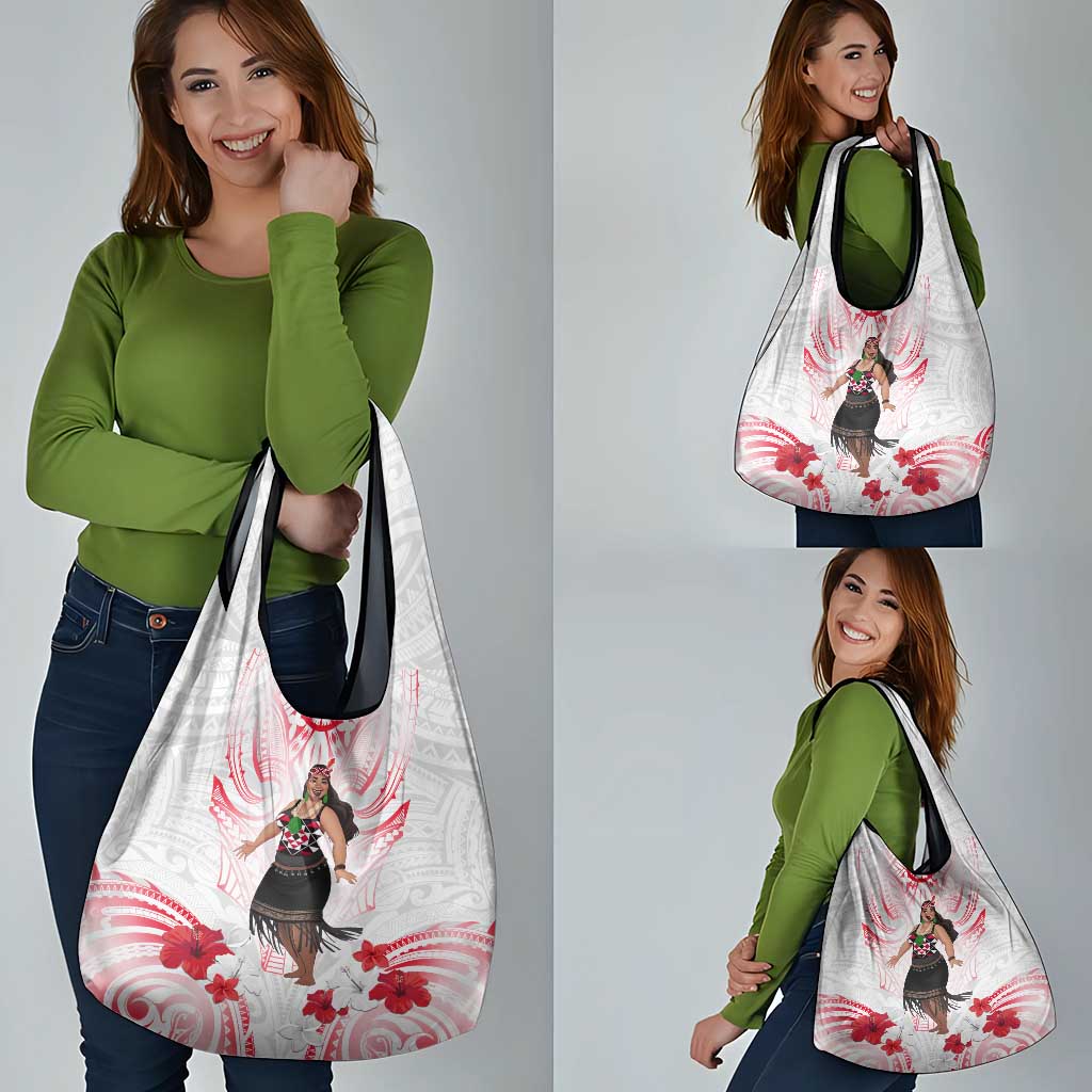 New Zealand Women's Day Grocery Bag Maori Wahine Polynesian Pattern LT05 - Polynesian Pride