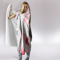 New Zealand Women's Day Hooded Blanket Maori Wahine Polynesian Pattern LT05 - Polynesian Pride