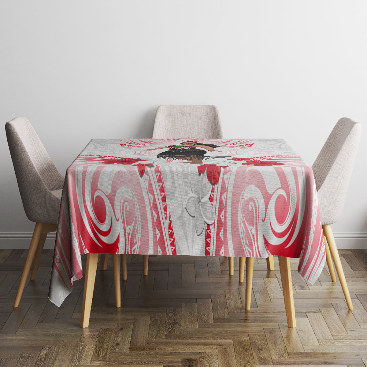 New Zealand Women's Day Tablecloth Maori Wahine Polynesian Pattern LT05 - Polynesian Pride