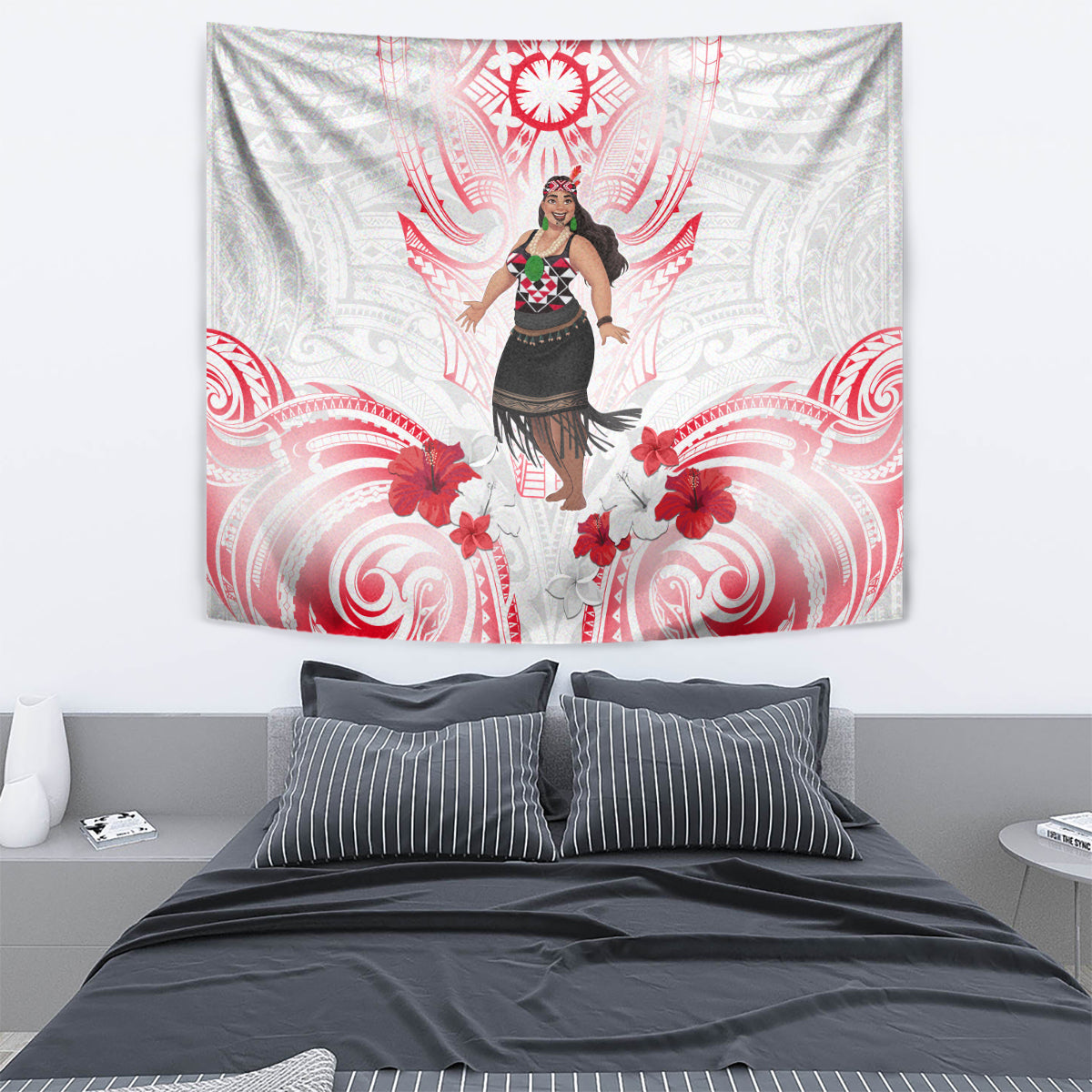 New Zealand Women's Day Tapestry Maori Wahine Polynesian Pattern LT05 - Polynesian Pride