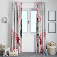 New Zealand Women's Day Window Curtain Maori Wahine Polynesian Pattern LT05 - Polynesian Pride