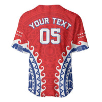 Custom Tuamotu Archipelago Baseball Jersey Polynesian Tribal Tattoo LT05 - Polynesian Pride