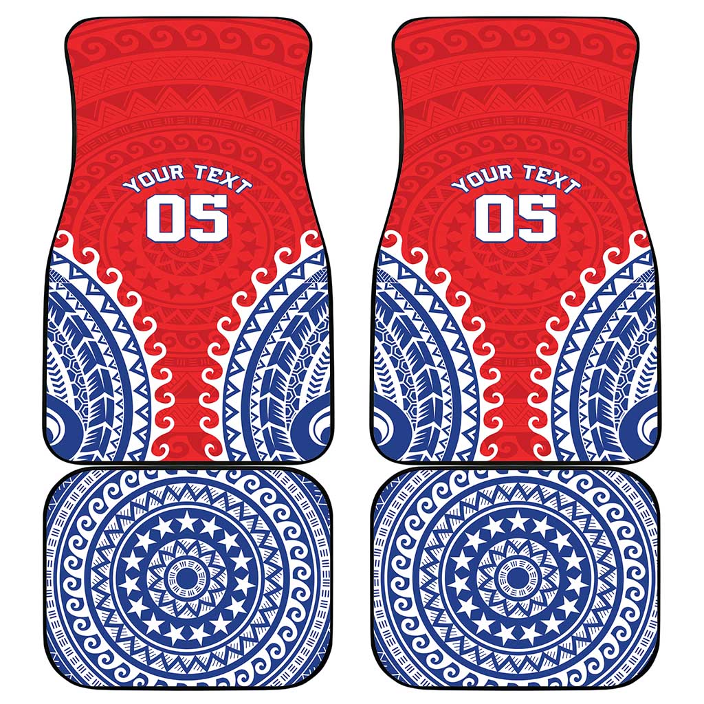 Custom Tuamotu Archipelago Car Mats Polynesian Tribal Tattoo LT05 - Polynesian Pride