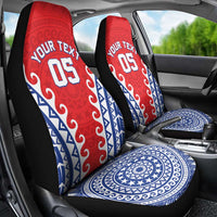 Custom Tuamotu Archipelago Car Seat Cover Polynesian Tribal Tattoo LT05 - Polynesian Pride