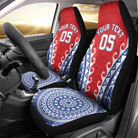 Custom Tuamotu Archipelago Car Seat Cover Polynesian Tribal Tattoo LT05 - Polynesian Pride