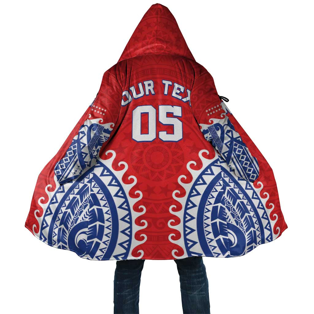 Custom Tuamotu Archipelago Cloak Polynesian Tribal Tattoo LT05 Unisex Red - Polynesian Pride