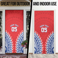 Custom Tuamotu Archipelago Door Cover Polynesian Tribal Tattoo LT05 - Polynesian Pride