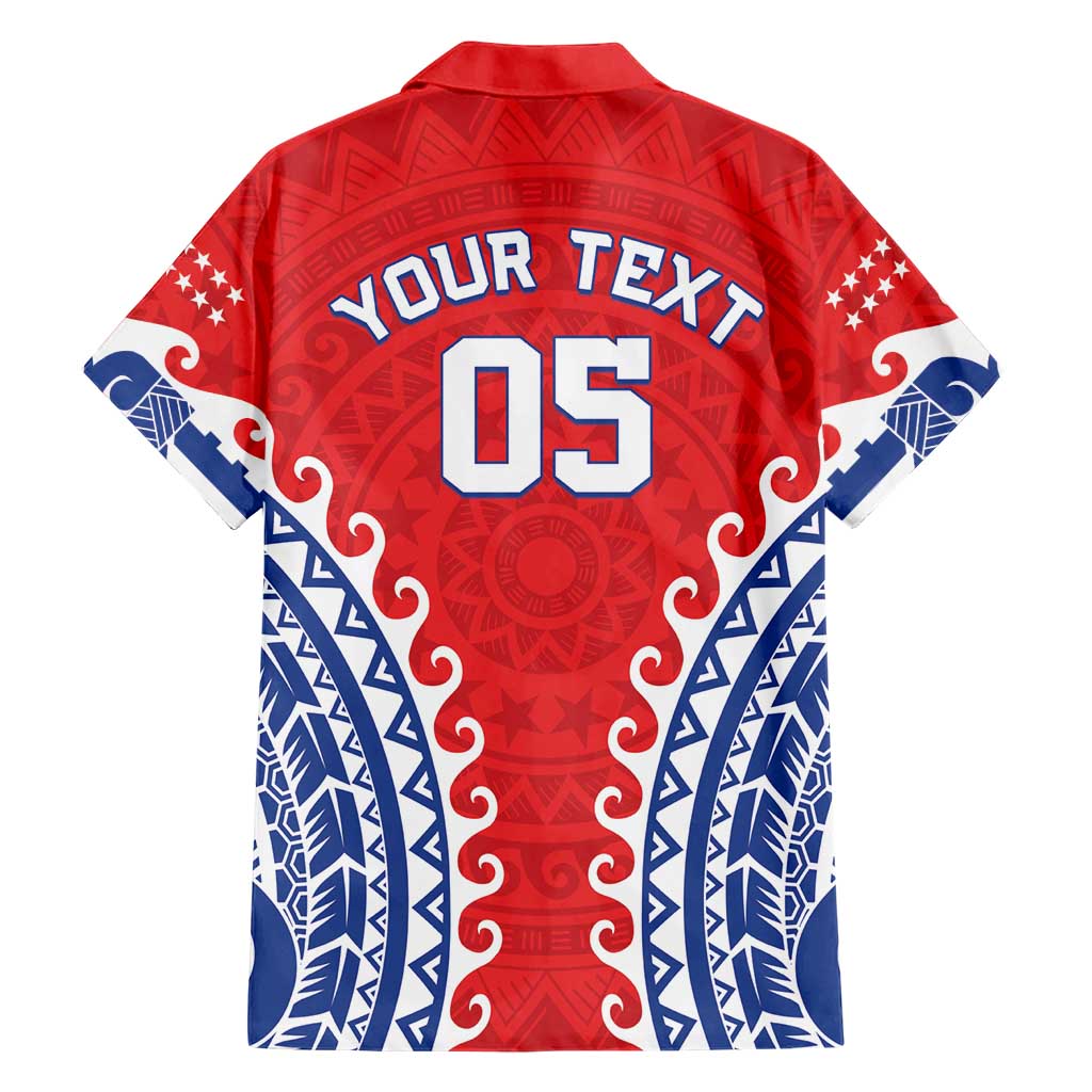 Custom Tuamotu Archipelago Family Matching Long Sleeve Bodycon Dress and Hawaiian Shirt Polynesian Tribal Tattoo