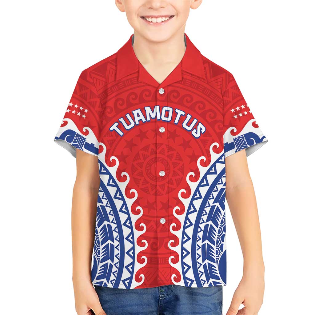 Custom Tuamotu Archipelago Family Matching Mermaid Dress and Hawaiian Shirt Polynesian Tribal Tattoo