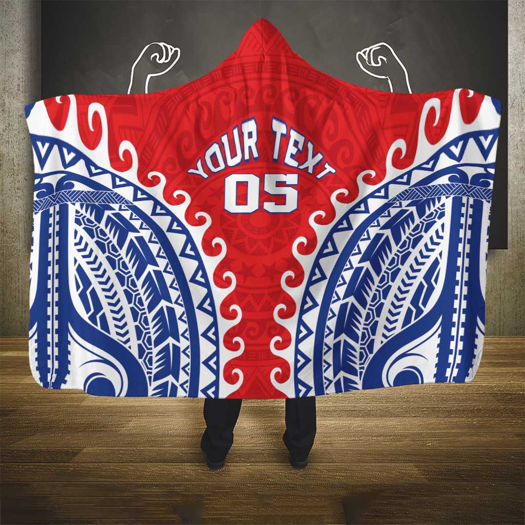 Custom Tuamotu Archipelago Hooded Blanket Polynesian Tribal Tattoo LT05 - Polynesian Pride