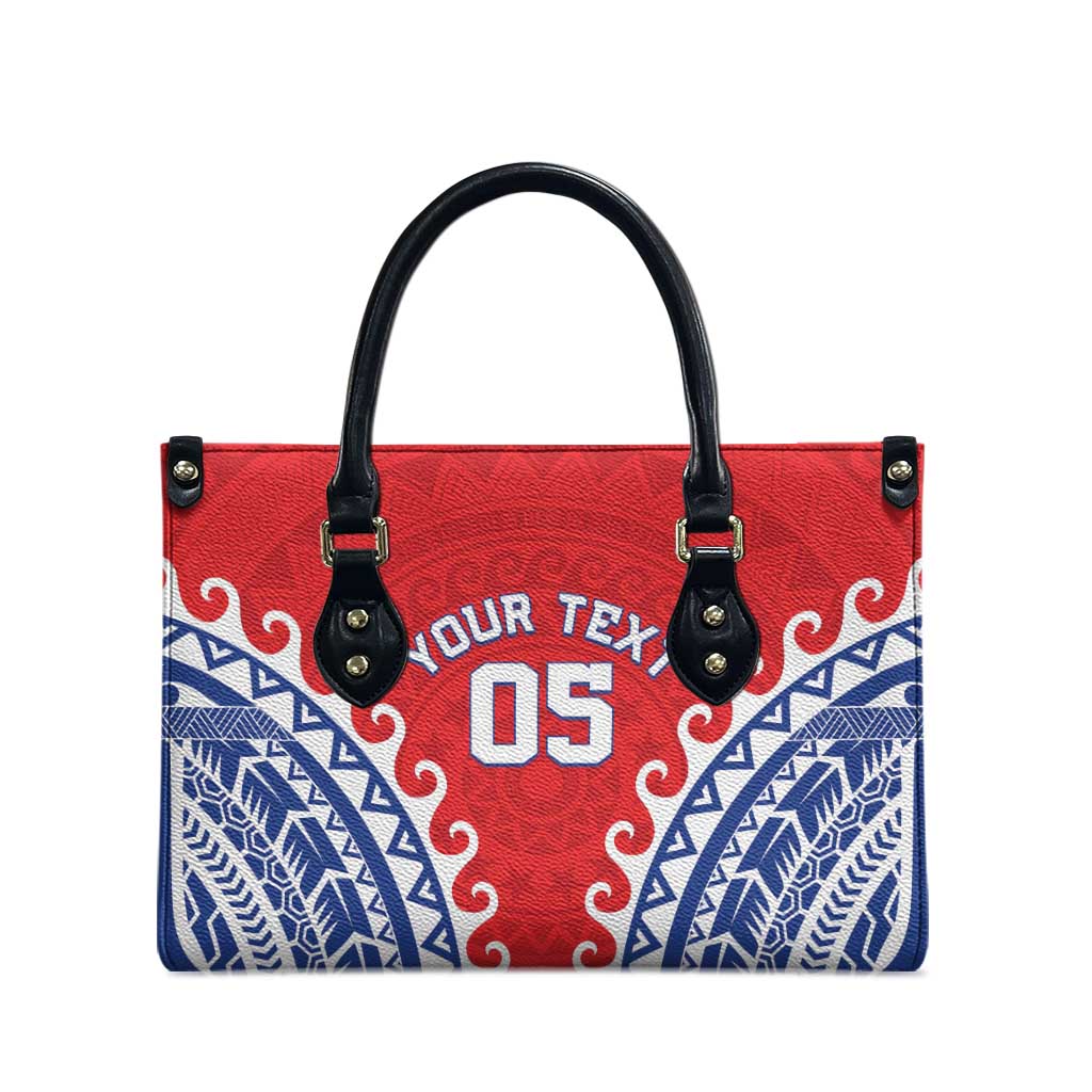 Custom Tuamotu Archipelago Leather Bag Polynesian Tribal Tattoo LT05 - Polynesian Pride