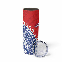 Custom Tuamotu Archipelago Skinny Tumbler Polynesian Tribal Tattoo LT05 - Polynesian Pride