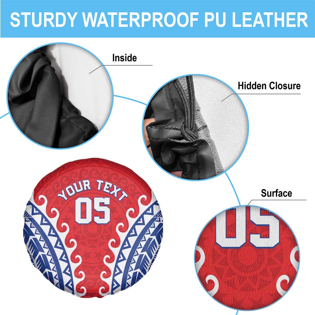 Custom Tuamotu Archipelago Spare Tire Cover Polynesian Tribal Tattoo LT05 - Polynesian Pride