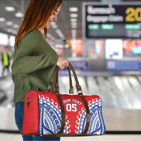 Custom Tuamotu Archipelago Travel Bag Polynesian Tribal Tattoo LT05 - Polynesian Pride