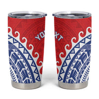 Custom Tuamotu Archipelago Tumbler Cup Polynesian Tribal Tattoo LT05 Red - Polynesian Pride