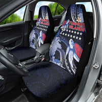Tuamotu Islands Car Seat Cover Polynesian Pattern With Turtle LT05 - Polynesian Pride
