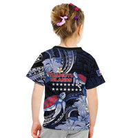 Tuamotu Islands Kid T Shirt Polynesian Pattern With Turtle LT05 - Polynesian Pride