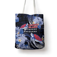 Tuamotu Islands Tote Bag Polynesian Pattern With Turtle LT05 - Polynesian Pride