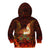 Samoa Siva Afi Festival Kid Hoodie Fire Knife Dancing LT05 - Polynesian Pride