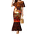 Samoa Siva Afi Festival Mermaid Dress Fire Knife Dancing LT05 Women Green - Polynesian Pride