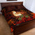 Samoa Siva Afi Festival Quilt Bed Set Fire Knife Dancing