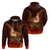 Samoa Siva Afi Festival Zip Hoodie Fire Knife Dancing LT05 - Polynesian Pride