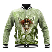 New Zealand Maori Fairy Patupaiarehe Baseball Jacket Polynesian Style LT05 Unisex Red - Polynesian Pride