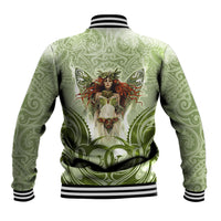 New Zealand Maori Fairy Patupaiarehe Baseball Jacket Polynesian Style LT05 - Polynesian Pride