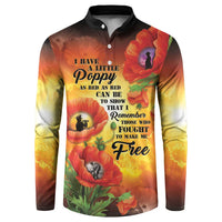 ANZAC Day Red Poppy Button Sweatshirt Honoring The ANZAC Spirit LT05 Orange - Polynesian Pride