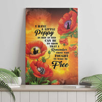ANZAC Day Red Poppy Canvas Wall Art Honoring The ANZAC Spirit LT05 - Polynesian Pride