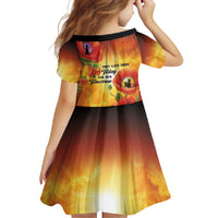 ANZAC Day Red Poppy Family Matching Off Shoulder Maxi Dress and Hawaiian Shirt Honoring The ANZAC Spirit