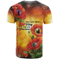 ANZAC Day Red Poppy T Shirt Honoring The ANZAC Spirit