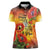 ANZAC Day Red Poppy Women Polo Shirt Honoring The ANZAC Spirit