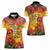 ANZAC Day Red Poppy Women Polo Shirt Honoring The ANZAC Spirit