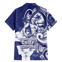 Guam Chief Quipuha Family Matching Mermaid Dress and Hawaiian Shirt Polynesian Pattern With Guasali Flowers