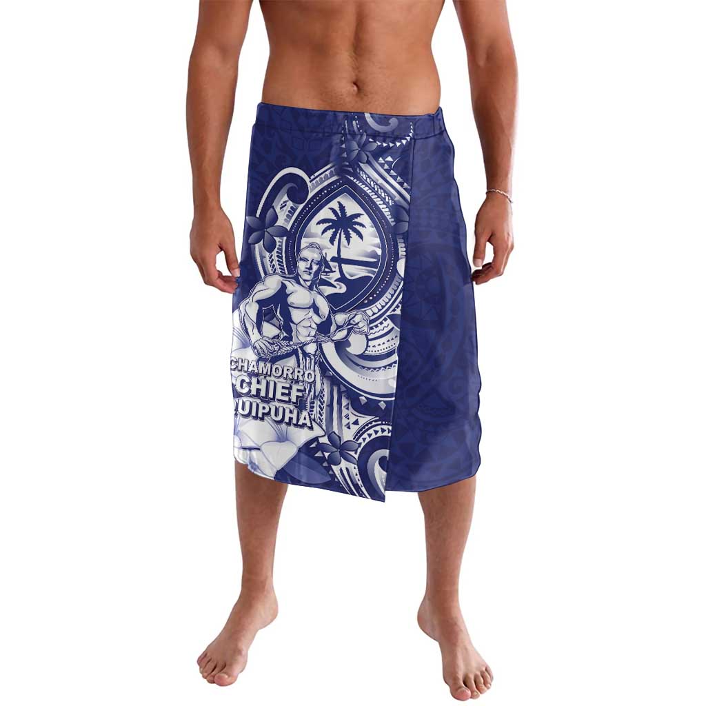 Guam Chief Quipuha Lavalava Polynesian Pattern With Guasali Flowers