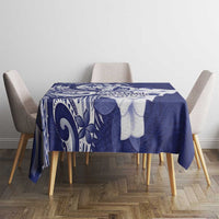 Guam Chief Quipuha Tablecloth Polynesian Pattern With Guasali Flowers